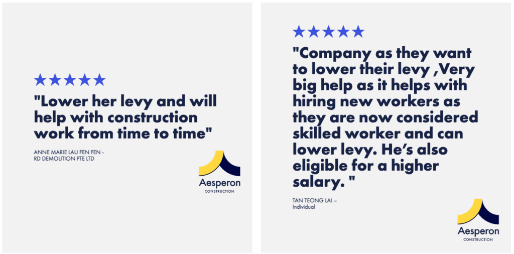 Aesperon Construction R1 Worker Reviews